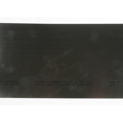 Steel Shim, 1.25m x 150mm x 0.2mm