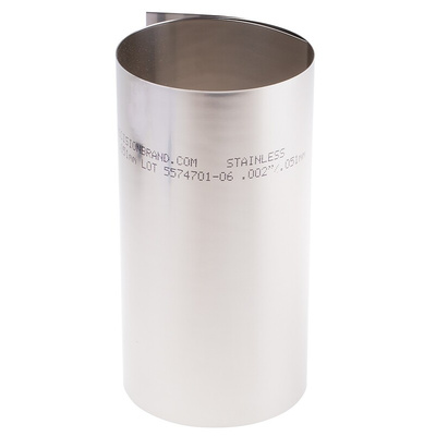 Steel Shim, 50in x 6in x 0.051mm