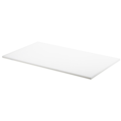 RS PRO White Plastic Sheet, 500mm x 300mm x 10mm