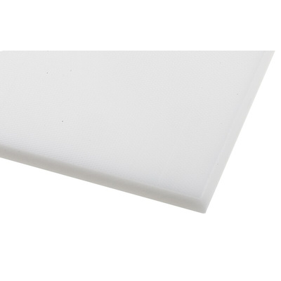 RS PRO White Plastic Sheet, 500mm x 300mm x 10mm