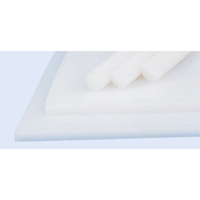 RS PRO White Plastic Sheet, 960mm x 470mm x 3mm