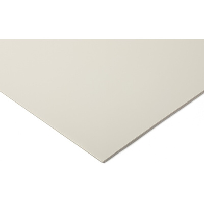 RS PRO White Plastic Sheet, 1220mm x 610mm x 6mm