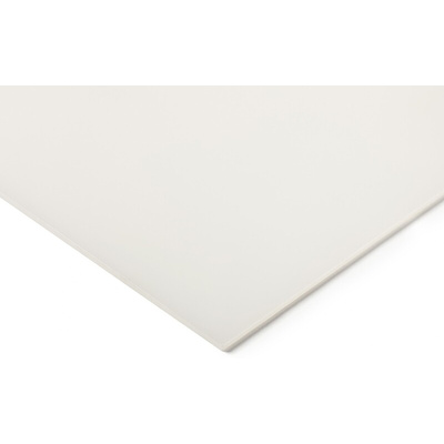 RS PRO Beige Plastic Sheet, 995mm x 495mm x 3mm