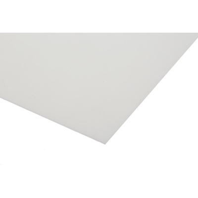 White Polyester Plastic Shim, 457mm x 305mm x 0.25mm