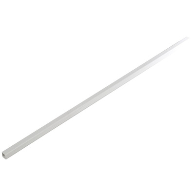RS PRO Grey Square Glass-Reinforced Plastic (GRP) Tube, 1.15m x 25.5mm x 3mm