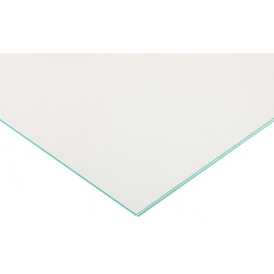RS PRO Clear Clear Plastic Sheet, 500mm x 400mm x 2mm