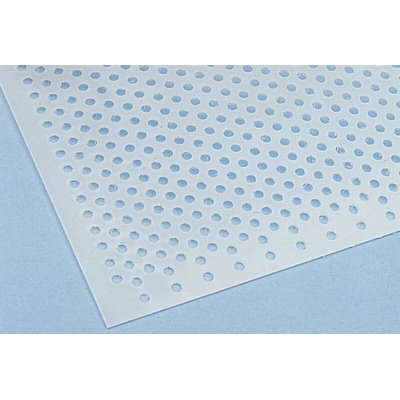RS PRO White Plastic Sheet, 500mm x 500mm x 2mm