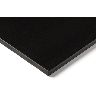 RS PRO Black Plastic Sheet, 500mm x 305mm x 30mm, Polyamide 6.6 glass fibre reinforced 30%