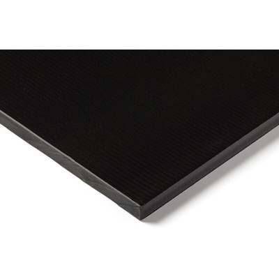 RS PRO Black Plastic Sheet, 305mm x 250mm x 40mm, Polyamide 6.6 glass fibre reinforced 30%