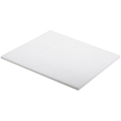 RS PRO White Plastic Sheet, 300mm x 300mm x 15mm