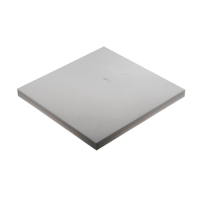 RS PRO White Plastic Sheet, 300mm x 300mm x 20mm
