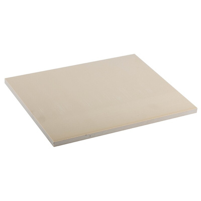 RS PRO Beige Plastic Sheet, 300mm x 245mm x 10mm