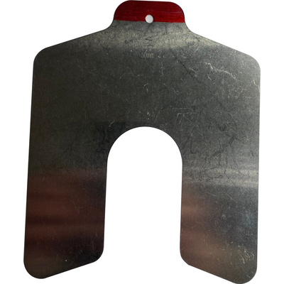 Steel Shim, 125mm x 125mm x 0.5mm