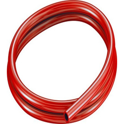 Festo Red Round Plastic Tube x 12mm OD x 8mm ID x 4mm