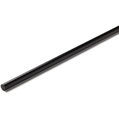 RS PRO Black Acetal Rod, 1m x 36mm Diameter