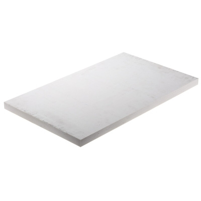 RS PRO White Plastic Sheet, 500mm x 300mm x 20mm