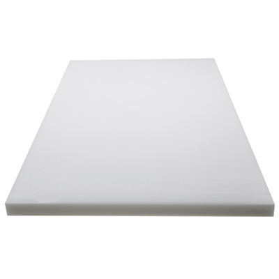 RS PRO White Plastic Sheet, 500mm x 300mm x 16mm