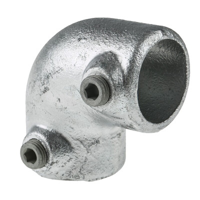 RS PRO 2-Way Connector Connecting Component, Strut Profile Type 1, Round Tube Size Type 1