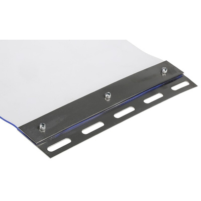 RS PRO Clear 3m PVC STRIP CURTAINS, 200mm x 2mm