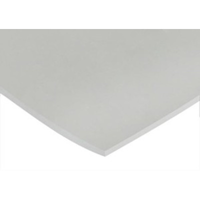 RS PRO White Rubber Sheet, 1.5m x 500mm x 3mm