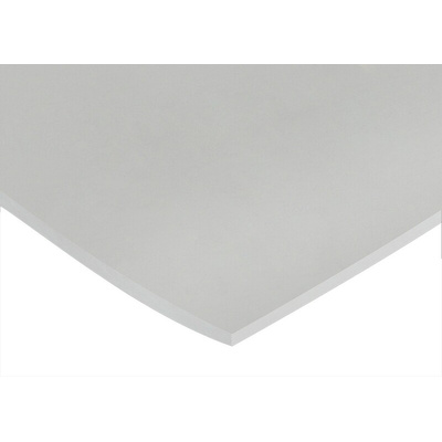 RS PRO White Rubber Sponge Sheet, 600mm x 600mm x 1.5mm