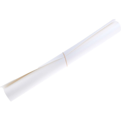RS PRO White Rubber Sponge Sheet, 1.2m x 600mm x 1.5mm
