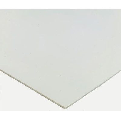 RS PRO White Rubber Sponge Sheet, 600mm x 600mm x 6mm