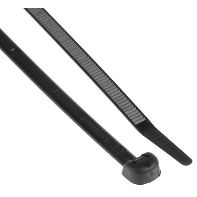 Legrand Black Cable Tie Nylon, 180mm x 4.6 mm