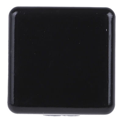 RS PRO Black Square Tube Plug, 20 x 20mm Tube