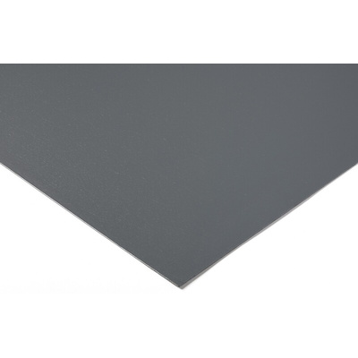 RS PRO Grey Plastic Sheet, 1000mm x 1000mm x 6mm