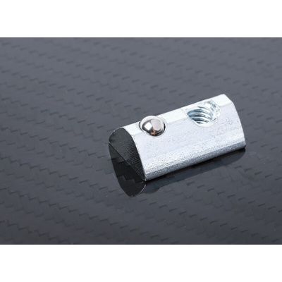 RS PRO M6 T-Slot Nut Connecting Component, Strut Profile 40 mm, Groove Size 8mm