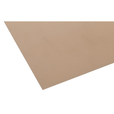 3M Brown Aluminium Oxide Fibre Optic Lapping Film, 279.4mm x 215.9mm, 5μm Grade