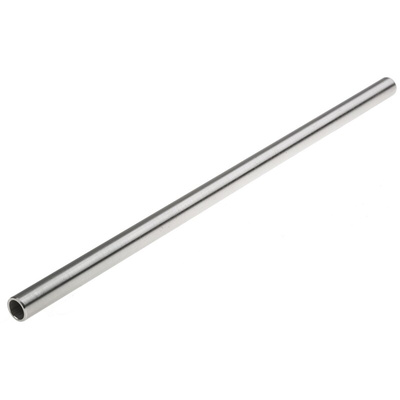 RS PRO Silver Stainless Steel Round Tube, 300mm Length, Dia. 12mm