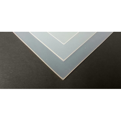 RS PRO Translucent Rubber Sponge Sheet, 600mm x 600mm x 6mm