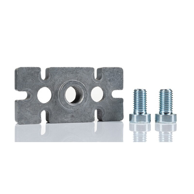 Bosch Rexroth M16 Leveling Foot Plate Connecting Component, Strut Profile 45 mm, Groove Size 8mm