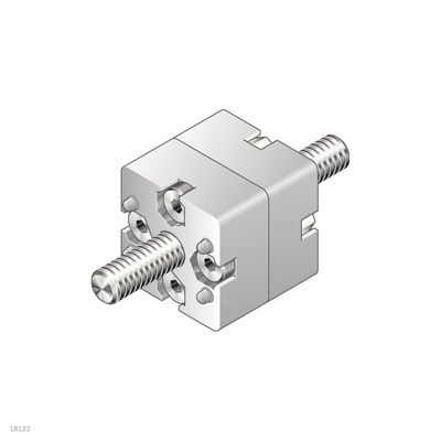 Bosch Rexroth M5, M8 End Connector Connecting Component, Strut Profile 30 mm, Groove Size 8mm