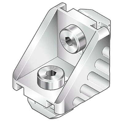 Bosch Rexroth M6 Angle Bracket Connecting Component, Strut Profile 30 mm, Groove Size 8mm