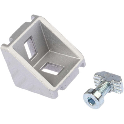 Bosch Rexroth M6 Angle Bracket Connecting Component, Strut Profile 30 mm, Groove Size 8mm