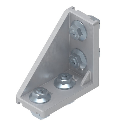 Bosch Rexroth M8 Angle Bracket Connecting Component, Strut Profile 40 mm, Groove Size 10mm