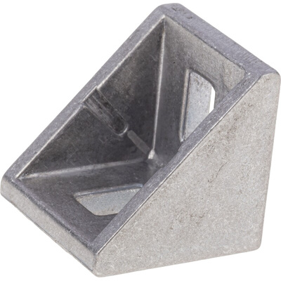 RS PRO Angle Bracket Connecting Component, Strut Profile 20 mm, Groove Size 5mm