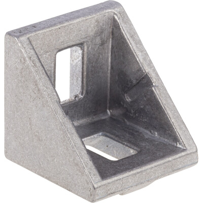 RS PRO Angle Bracket Connecting Component, Strut Profile 20 mm, Groove Size 5mm