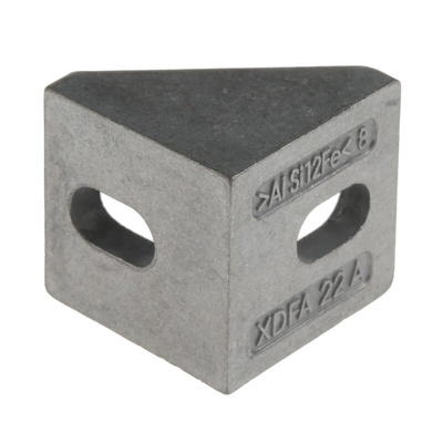 FlexLink M6 Angle Bracket Connecting Component, Strut Profile 22 mm, Groove Size 5.5mm