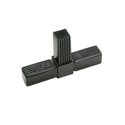 RS PRO 3-Way Connector TEE Square Tube Connector, Strut Profile 25 mm