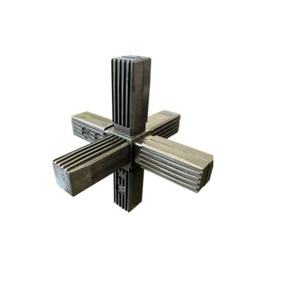 RS PRO 6-Way Connector Square Tube Connector, Strut Profile 25 mm