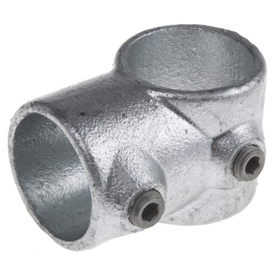 RS PRO T-Connector Connecting Component, Strut Profile Type 2, Round Tube Size Type 2