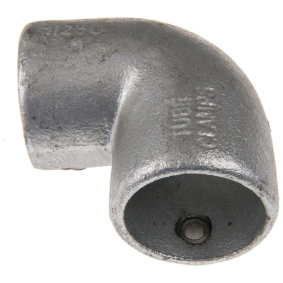 RS PRO 2-Way Connector Connecting Component, Strut Profile Type 2, Round Tube Size Type 2