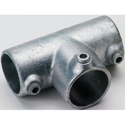 RS PRO T-Connector Connecting Component, Strut Profile Type 2, Round Tube Size Type 2