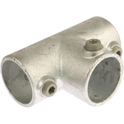 RS PRO T-Connector Connecting Component, Strut Profile Type 3, Round Tube Size Type 3