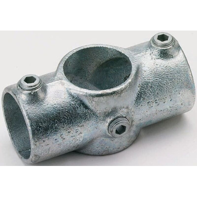 RS PRO 2-Way Connector Connecting Component, Strut Profile Type 1, Round Tube Size Type 1