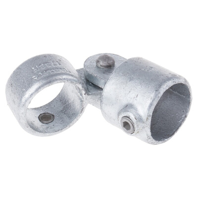 RS PRO Single Swivel Combination Connecting Component, Strut Profile Type 2, Round Tube Size Type 2